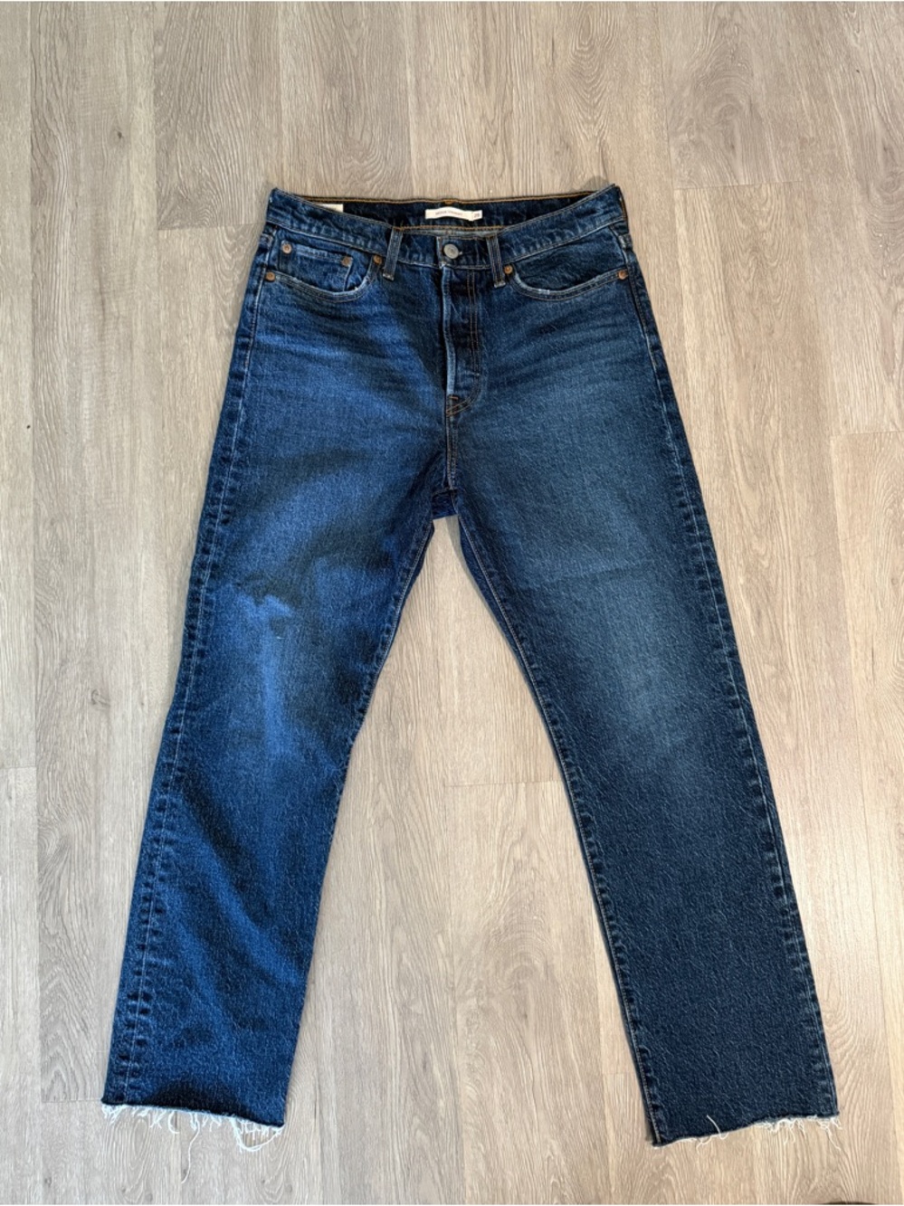 Levi's Women’s Wedgie Fit Straight Jeans- Indigo